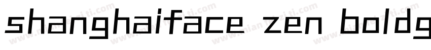 shanghaiface zen boldgb10字体转换